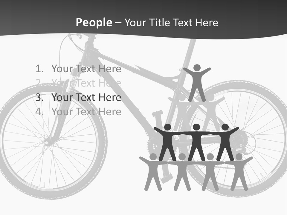 Transport Bike Absorber PowerPoint Template
