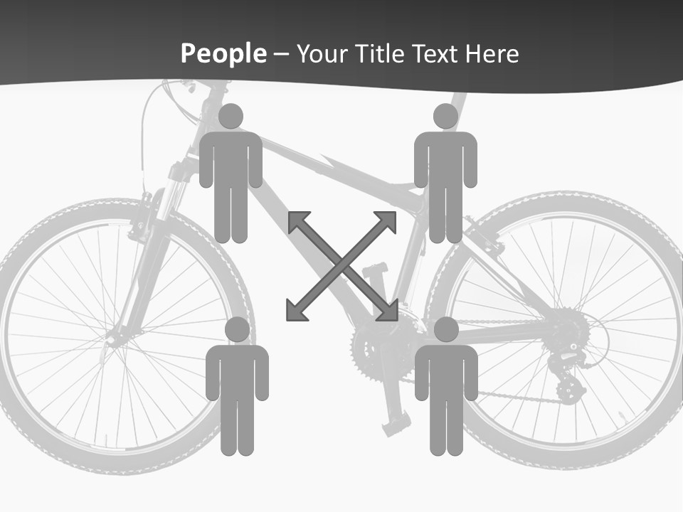 Transport Bike Absorber PowerPoint Template