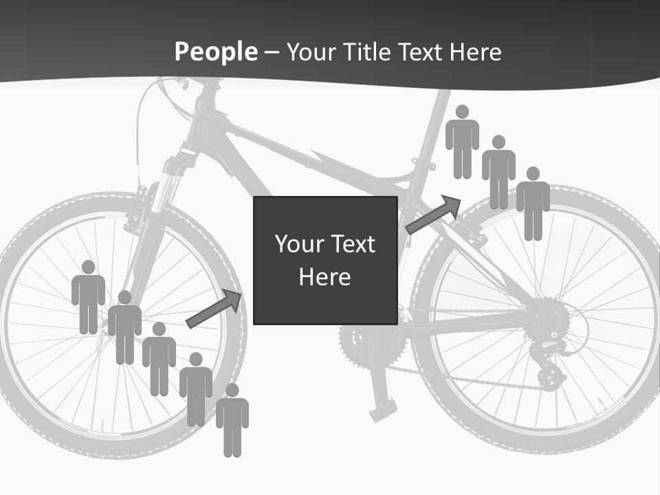 Transport Bike Absorber PowerPoint Template