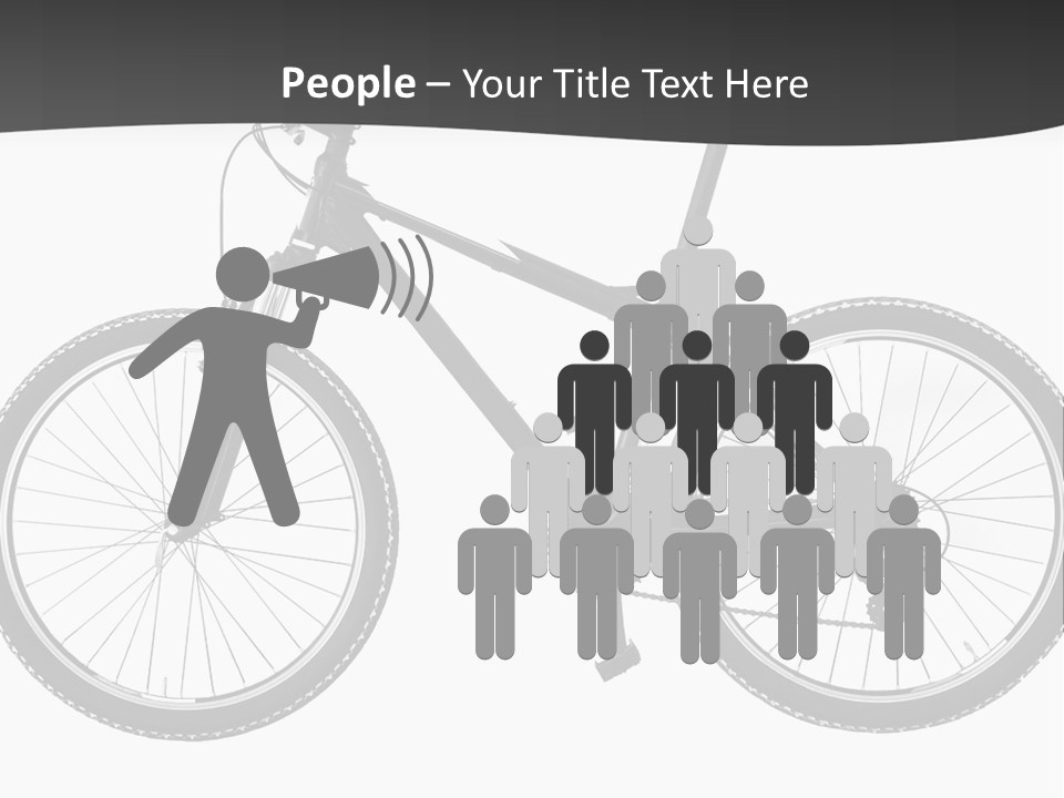 Transport Bike Absorber PowerPoint Template