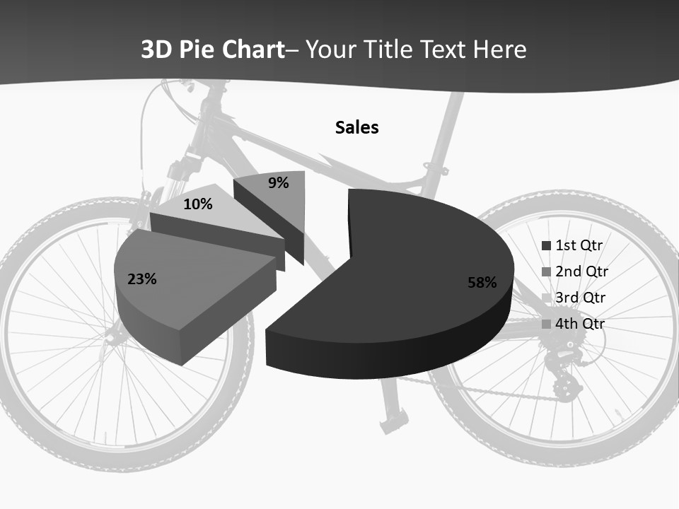 Transport Bike Absorber PowerPoint Template