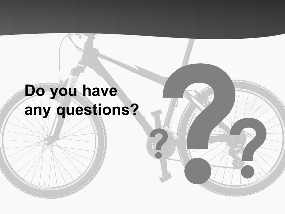 Transport Bike Absorber PowerPoint Template