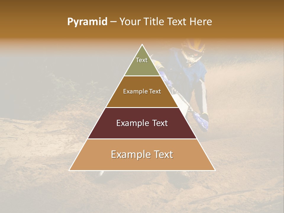 Moto Jump Yellow PowerPoint Template