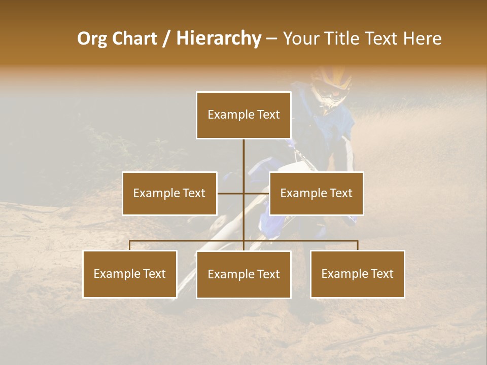 Moto Jump Yellow PowerPoint Template