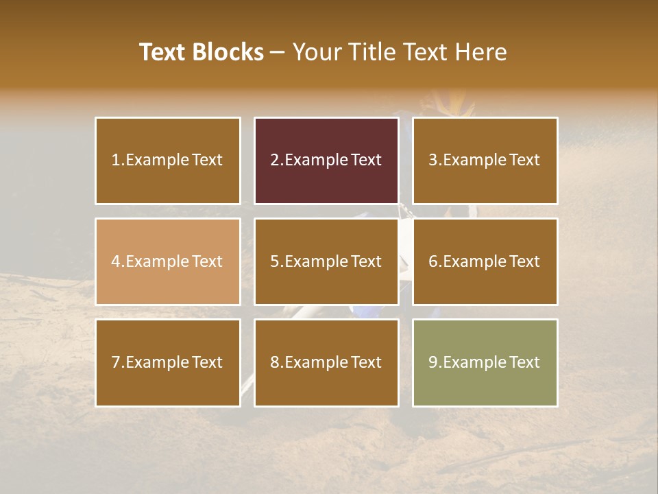 Moto Jump Yellow PowerPoint Template
