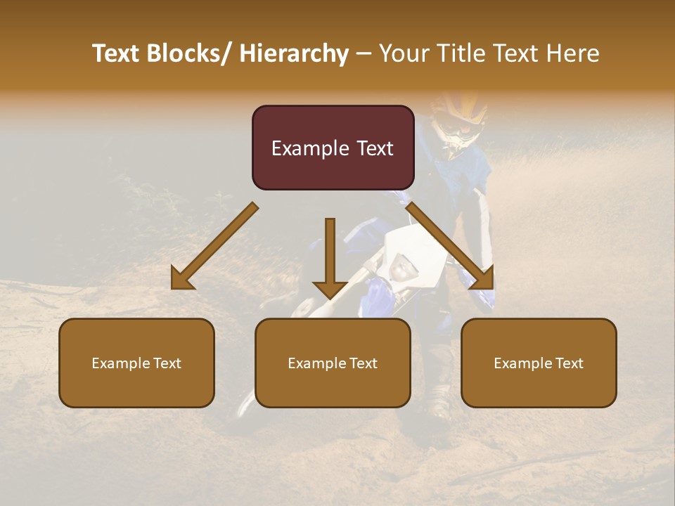 Moto Jump Yellow PowerPoint Template