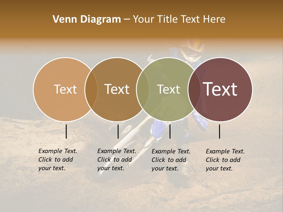 Moto Jump Yellow PowerPoint Template