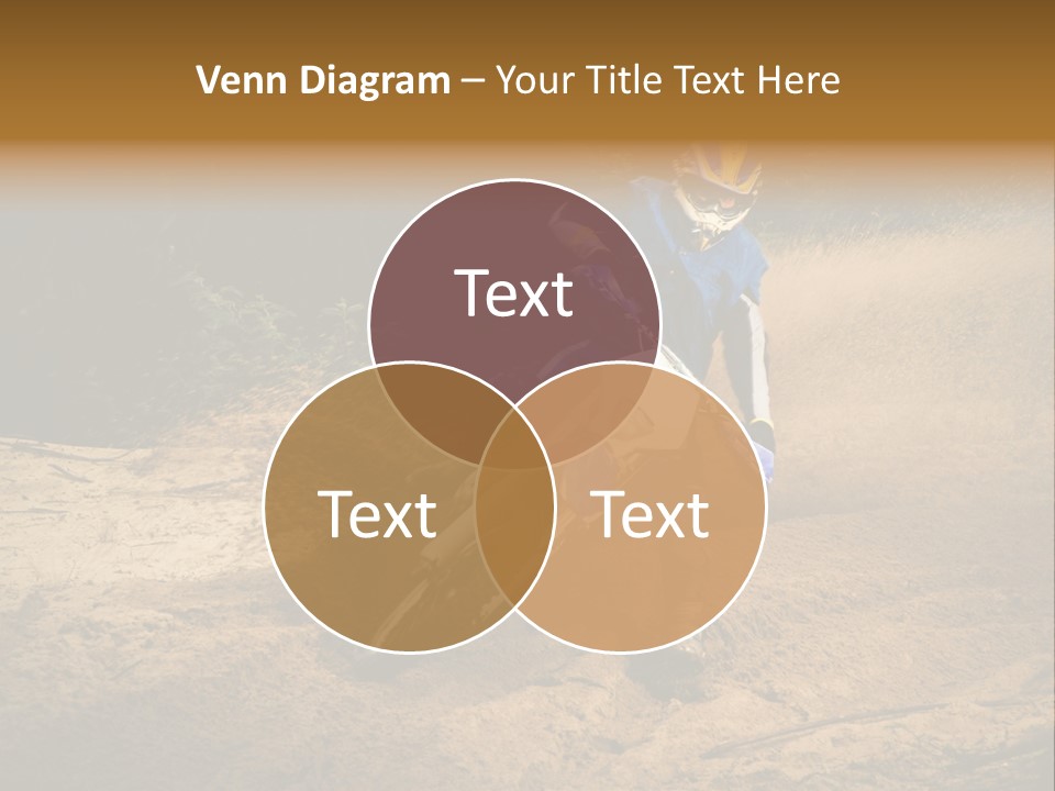 Moto Jump Yellow PowerPoint Template