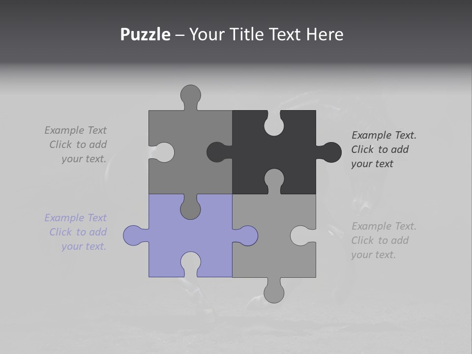 Horizontal Nobody Dark PowerPoint Template