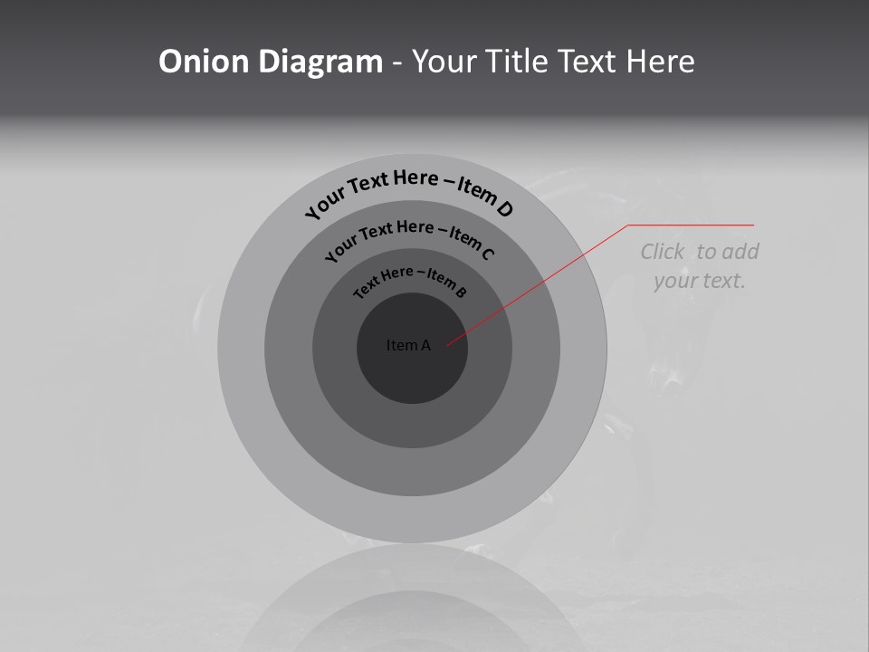 Horizontal Nobody Dark PowerPoint Template