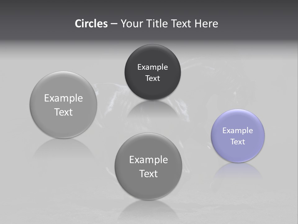 Horizontal Nobody Dark PowerPoint Template