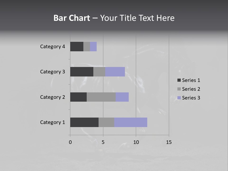 Horizontal Nobody Dark PowerPoint Template