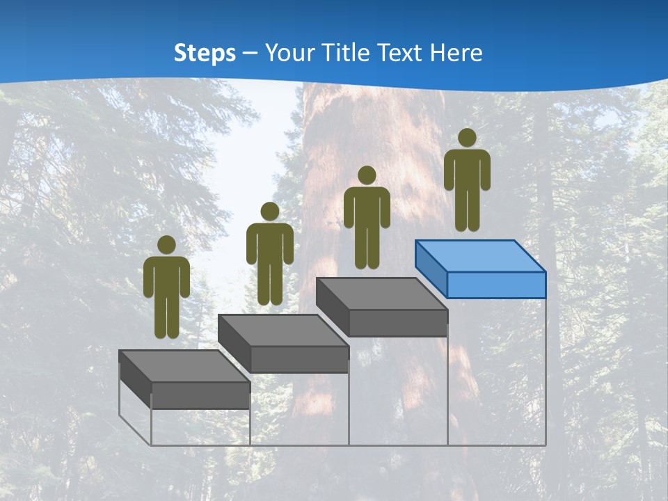 Tree Travel Usa PowerPoint Template