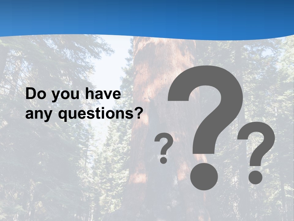 Tree Travel Usa PowerPoint Template