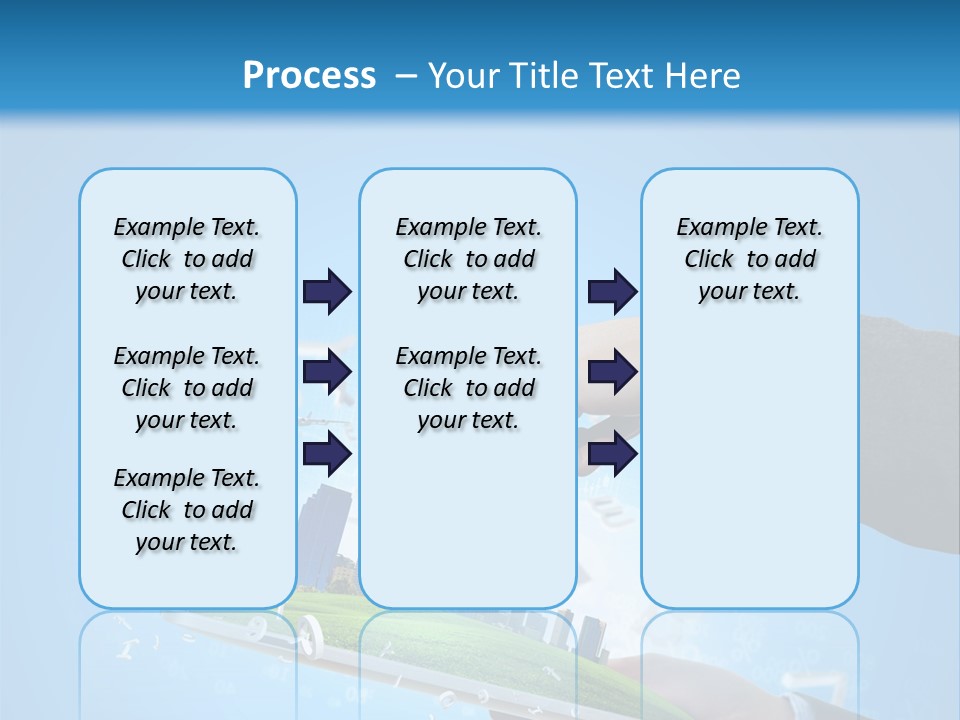 Chip Connection Cyberspace PowerPoint Template