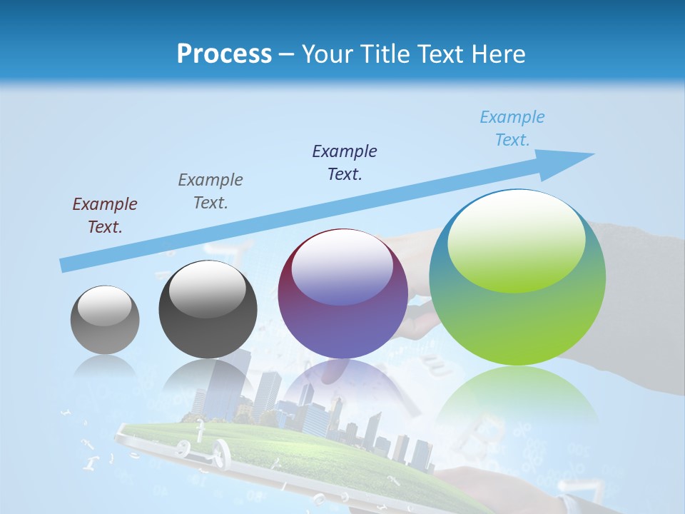 Chip Connection Cyberspace PowerPoint Template