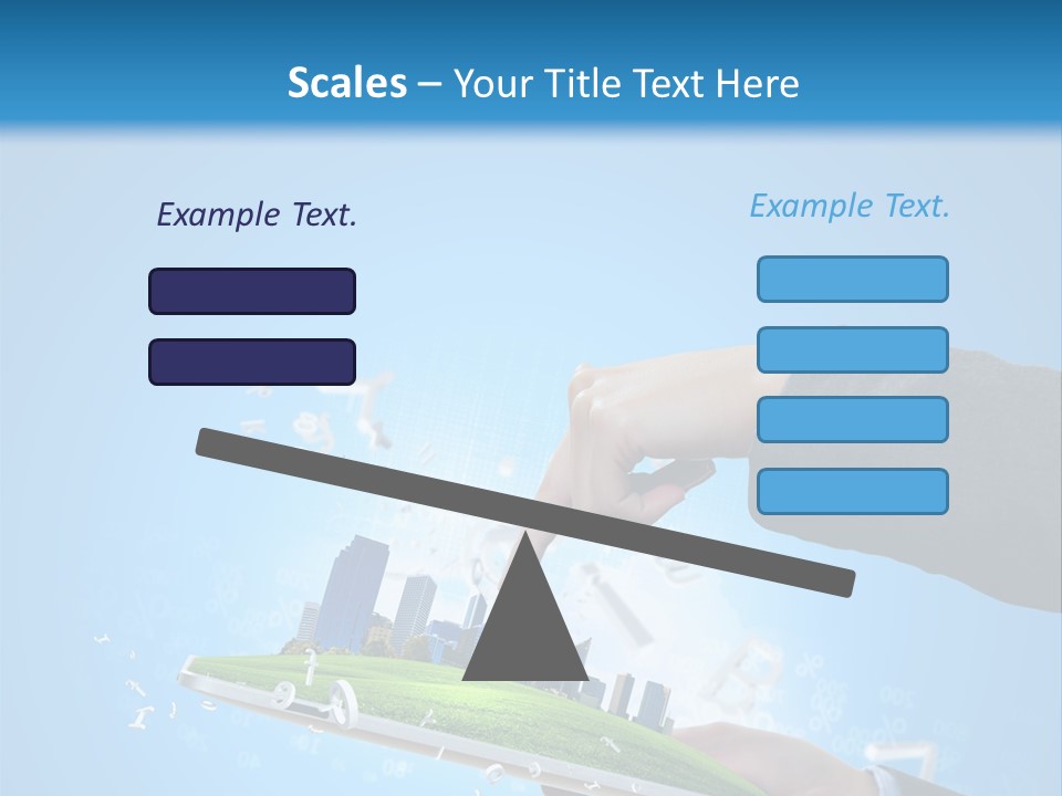 Chip Connection Cyberspace PowerPoint Template