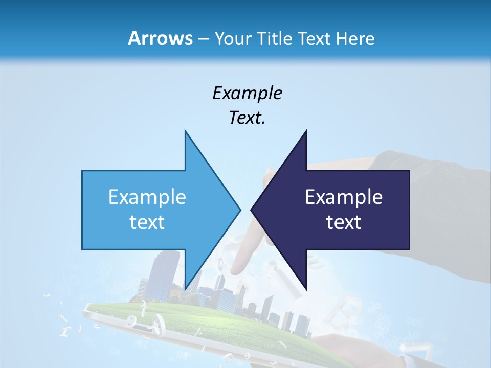 Chip Connection Cyberspace PowerPoint Template