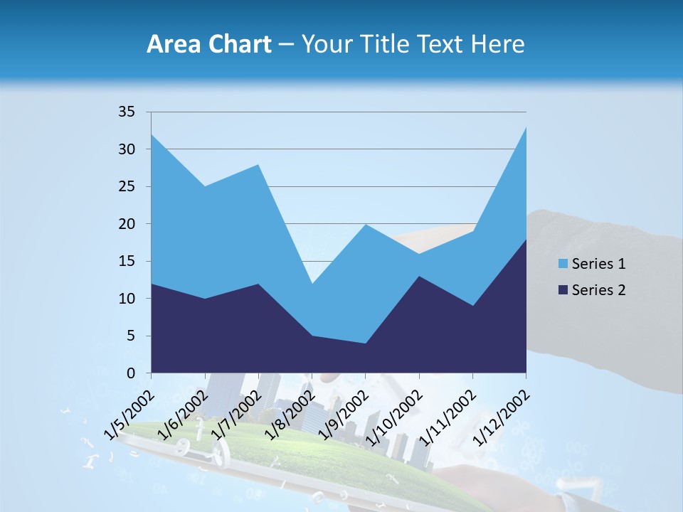 Chip Connection Cyberspace PowerPoint Template