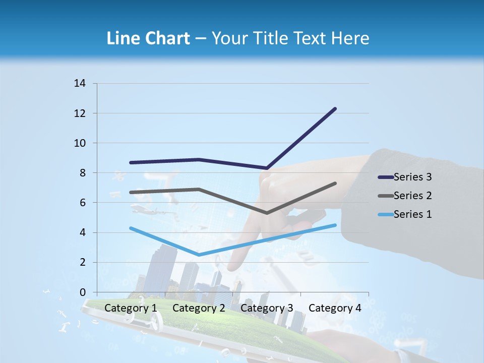 Chip Connection Cyberspace PowerPoint Template