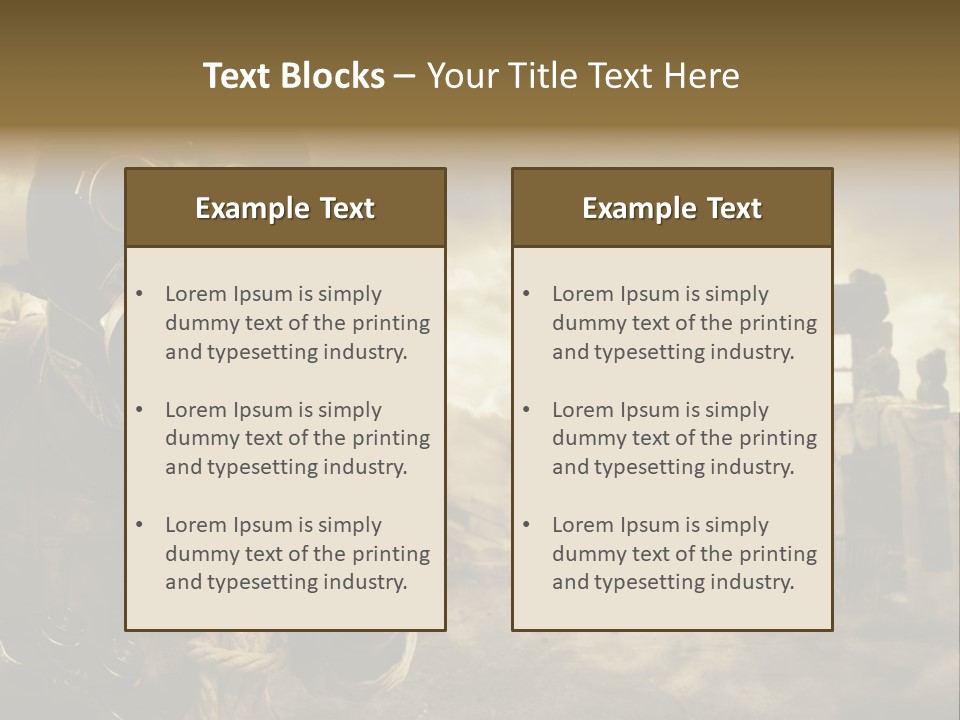 Pollution Urban Dangerous PowerPoint Template