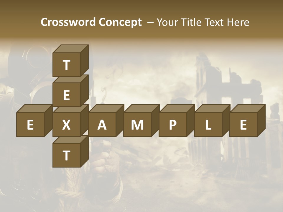 Pollution Urban Dangerous PowerPoint Template