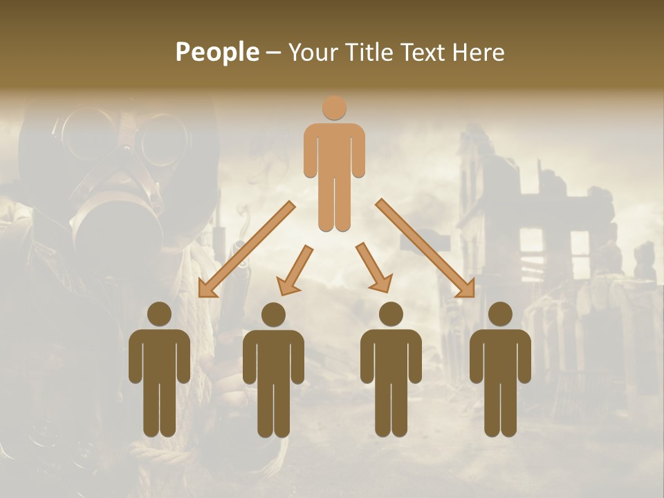 Pollution Urban Dangerous PowerPoint Template