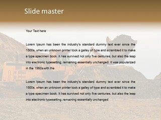 Layer Mountain Extraction PowerPoint Template