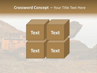 Layer Mountain Extraction PowerPoint Template