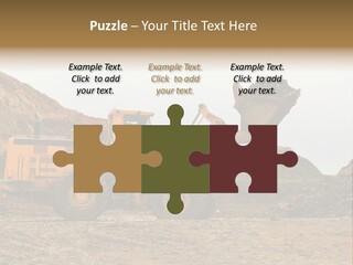 Layer Mountain Extraction PowerPoint Template