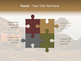 Layer Mountain Extraction PowerPoint Template