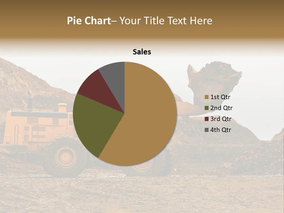 Layer Mountain Extraction PowerPoint Template