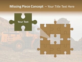 Layer Mountain Extraction PowerPoint Template