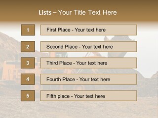 Layer Mountain Extraction PowerPoint Template