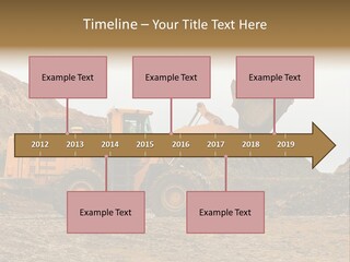 Layer Mountain Extraction PowerPoint Template