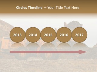 Layer Mountain Extraction PowerPoint Template