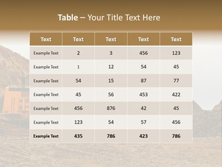 Layer Mountain Extraction PowerPoint Template