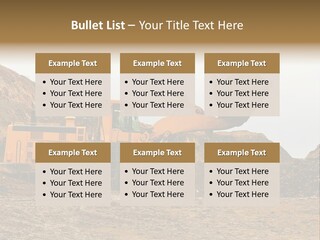 Layer Mountain Extraction PowerPoint Template