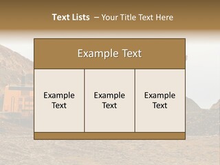 Layer Mountain Extraction PowerPoint Template