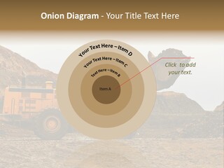 Layer Mountain Extraction PowerPoint Template