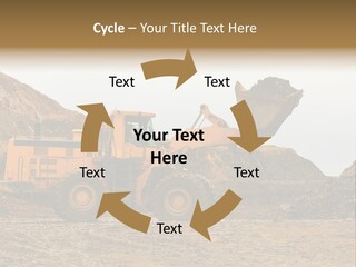 Layer Mountain Extraction PowerPoint Template