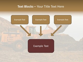 Layer Mountain Extraction PowerPoint Template