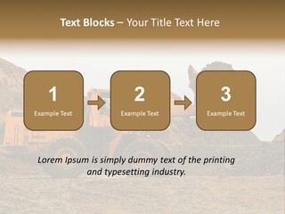 Layer Mountain Extraction PowerPoint Template