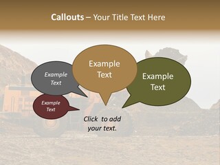 Layer Mountain Extraction PowerPoint Template