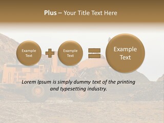Layer Mountain Extraction PowerPoint Template