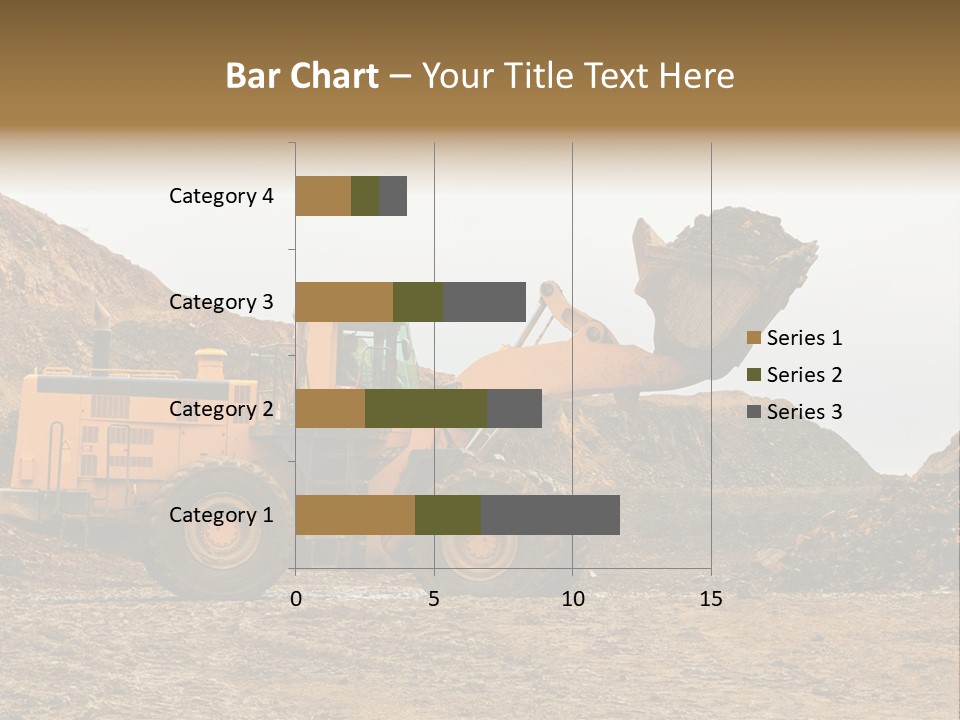 Layer Mountain Extraction PowerPoint Template