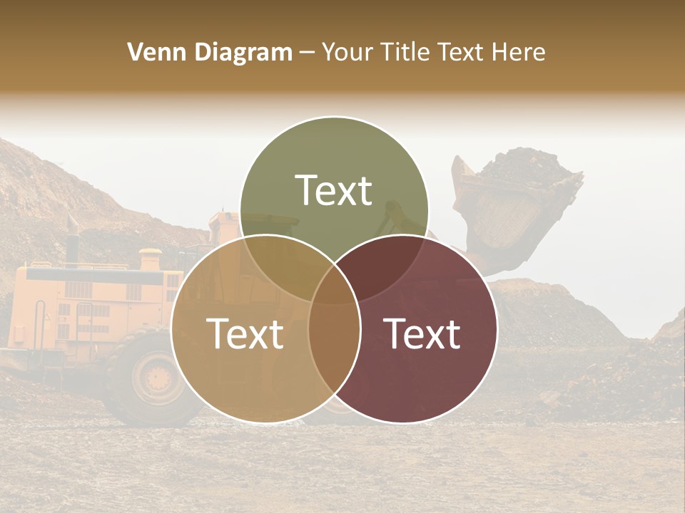 Layer Mountain Extraction PowerPoint Template