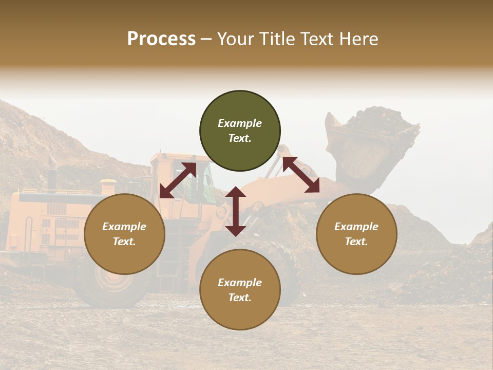 Layer Mountain Extraction PowerPoint Template