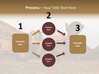 Layer Mountain Extraction PowerPoint Template