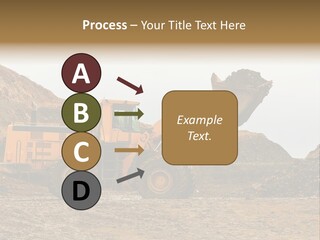 Layer Mountain Extraction PowerPoint Template